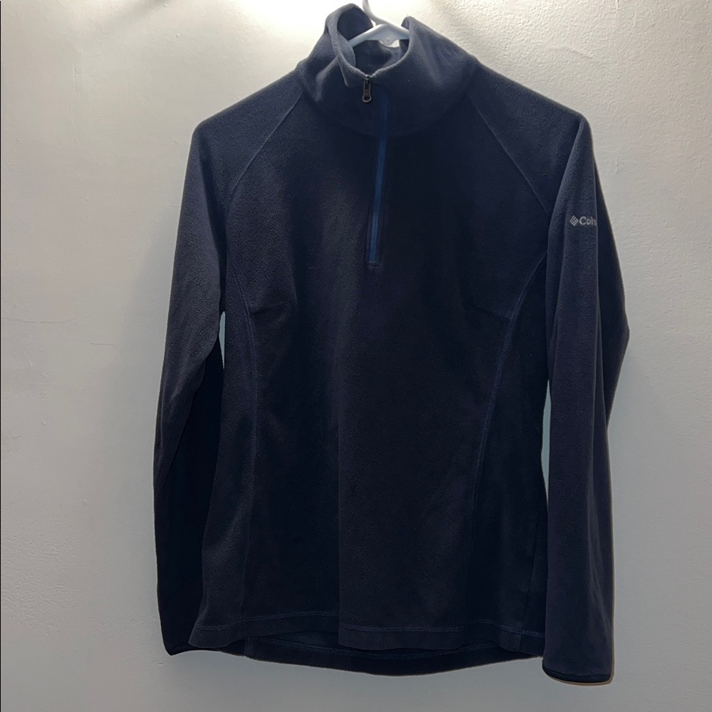 Columbia Men's Half-Zip Fleece Pullover - Navy Blue